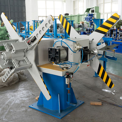 Nanyang Uncoiler Erw Galvanized Round Steel Pipe Double Arm Uncoiler Making Machine for Heavy-Duty and Smooth Uncoiling