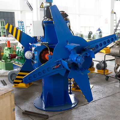 508mm Inner Diameter of Steel Coil Nanyang Hydraulic Pneumatic Expansion Rotation Uncoiler Steel Decoiling Machine