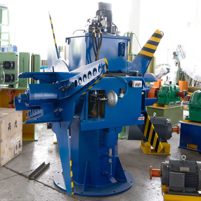 Full Automatic Steel Coil 10 Ton Hydraulic Decoiler / Uncoiler with Station rotating Manual rotating 180°