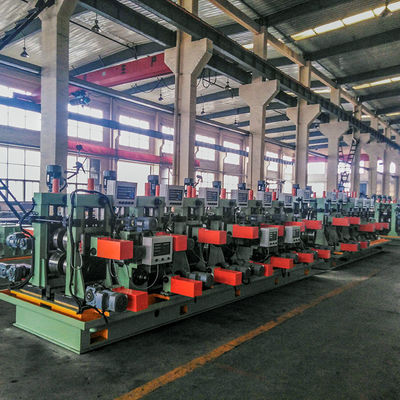 Advanced Construction Works Automatic ERW Tube Pipe Mill Making Machine Line with 50 tons/8 hours