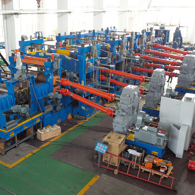 Round Square Rectangle Pipe Full Automation Tube Mill ERW Square Tube Professional Iron Pipe Machinery Roll Forming Machine