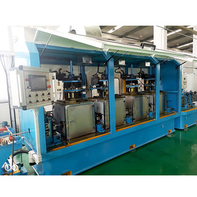 Output Nanyang Stainless Steel Erw Pipe Tube Mill Line Welding Machine with Milling Speed of 1-8M/Min and Weight of 9500kg