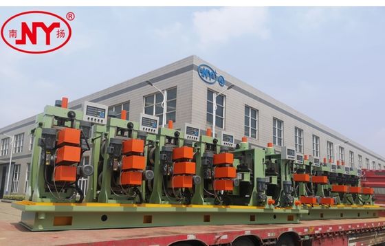 Flexible Square Tube Making Machine with by Nanyang Power According to Machine Model Tube Thickness 2.0-8.0mm