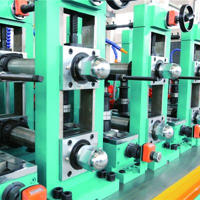 Nanyang Strict Process Requirements ERW Rolling Mill Pipe Line with 200KW Main Motor Power and 300KW High Frequency Power