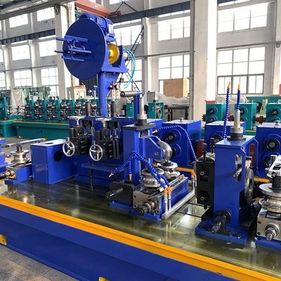 Nanyang Strict Process Requirements ERW Rolling Mill Pipe Line with 200KW Main Motor Power and 300KW High Frequency Power