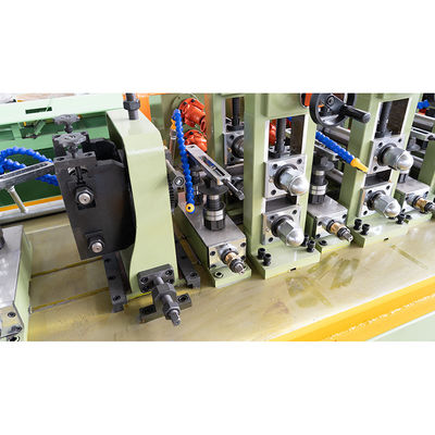 Nanyang Manufacturing Stable Performance ERW Pipe Mill Line for Metal Steel Tube Making 132KW Main Motor Power 8t/h Capacity