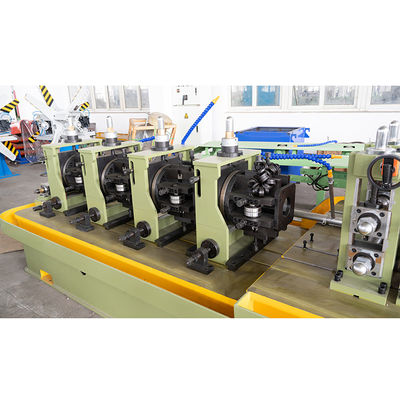 Nanyang Manufacturing Stable Performance ERW Pipe Mill Line for Metal Steel Tube Making 132KW Main Motor Power 8t/h Capacity