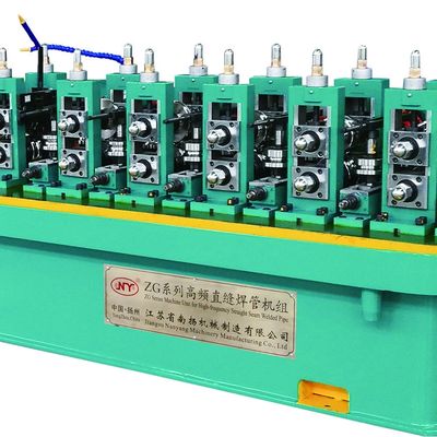 High Yield Nanyang 30-110M / Min High Speed Easy to Operate Tube Welded Making Machines Erw Pipe Mill with 175000 Power w