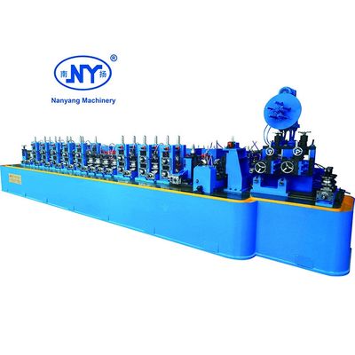 High Frequency Power 200KW Nanyang Long Service Life Erw Carbon Steel Rolling Tube Making Machine Pipe Mill Line for Energy Mining