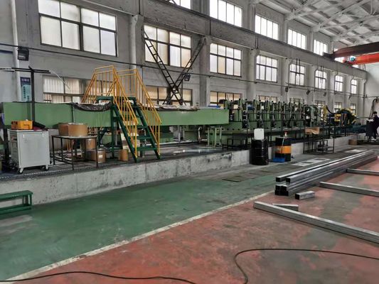 Milling Speed 12-35M/Min Nanyang Automatic Galvanized Steel ERW API Pipe Making Machines Tubes Mill Line Production