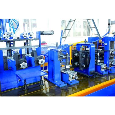 Nanyang Automatic Steel Round Pipe Welding Production Machine Erw Tube Mill Line for Building Material Shops