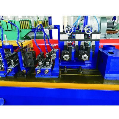 Nanyang Automatic Steel Round Pipe Welding Production Machine Erw Tube Mill Line for Building Material Shops
