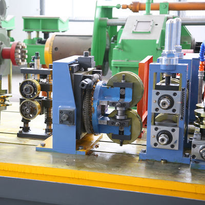 21000t Annual Output Easy Maintenance High Speed Automatic Steel Tube Welding Production Machine Erw Pipe Mill Line with Cold Cutting Saw