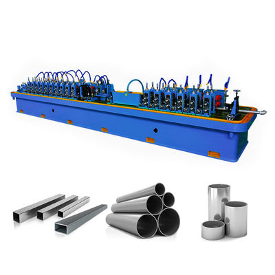 High Frequency Welding ERW Tube Mill Line for Round / Square / Rectangular Oval Steel Pipe at 30-110M/Min Milling Speed