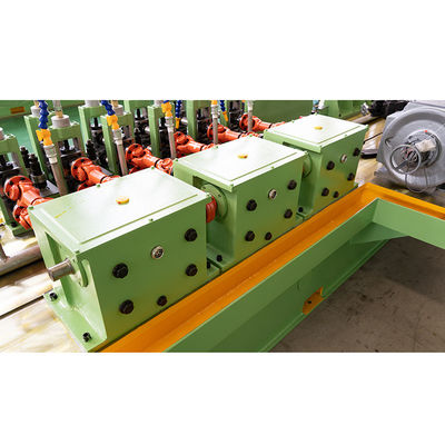 High Frequency Welding ERW Tube Mill Line for Round / Square / Rectangular Oval Steel Pipe at 30-110M/Min Milling Speed