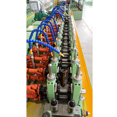 High Frequency Welding ERW Tube Mill Line for Round / Square / Rectangular Oval Steel Pipe at 30-110M/Min Milling Speed
