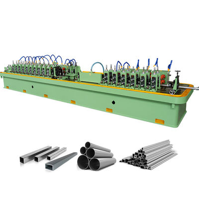 High Speed Square Carbon Steel Erw Pipe Making Machine MS Tube Mill Line 6000 kg for Construction Projects