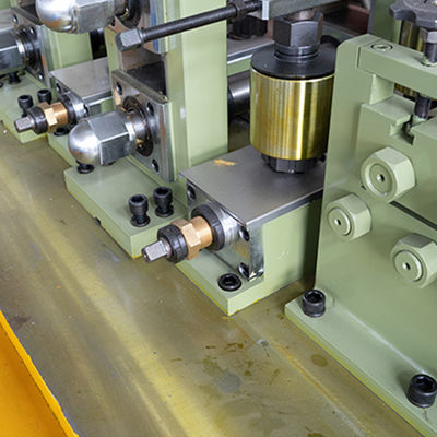 High Frequency Power 150KW Nanyang Long Service Life Erw Steel Tube Production Mill Line Pipe Making Manufacturing Machine 13-50.8mm Diameter