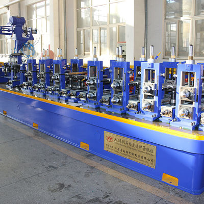 High Frequency Power 200KW Nanyang Automatic Carbon Steel Square and Rectangular Tube Production Line for Glass Screen Wall