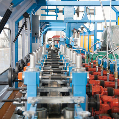 Building Material Shops Duct Making Tube Mill Pipe Forming Machine with 8-51MM Diameter Range and Electrical Drive System