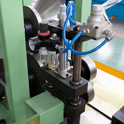 High frequency power 250KW Nanyang Automatic ERW / HF Welding Steel Square Tube Making Machine Pipe Mill for Building Material Shops