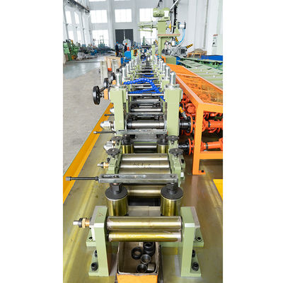 Top Carbon Steel Erw Tube Mill Line Pipe Making Machine for Tower Crane Annual Output 38700t Wall Thickness 0.6-2.0mm