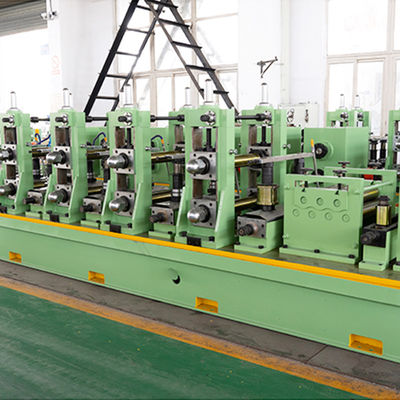 Nanyang Sale High Safety Level Carbon Steel Pipe Making Machine API Erw Tube Mill with Cold Cutting Saw and Cutting System