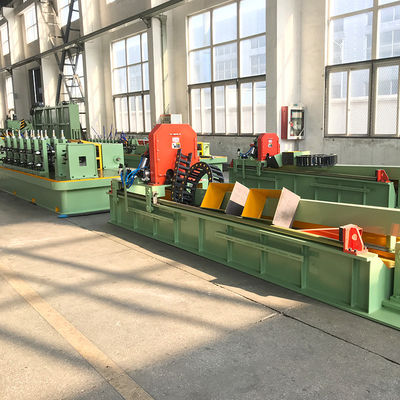 Nanyang Durable Pipe Mill Machinery Automatic Finishing with 200KW Main Motor Power and Cold Cutting Saw/Friction Saw