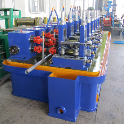High Speed 220 kw Main Motor Power Steel Erw Pipe Tube Mill Making Machine for High Frequency and Precision Production