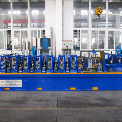 200KW High Frequency Power Energy Supply Pipe Nanyang Flexible Forming Erw Square Tube Mill Pipe Making Machine for Construction