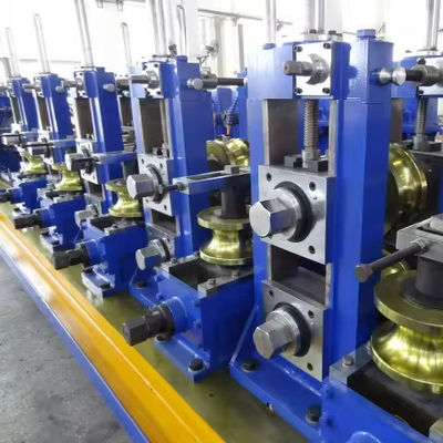 Wall Thickness of welded tube 1.5-4.5mm Nanyang Long Service Life Round Pipe Making Machinery Steel Tube Mill