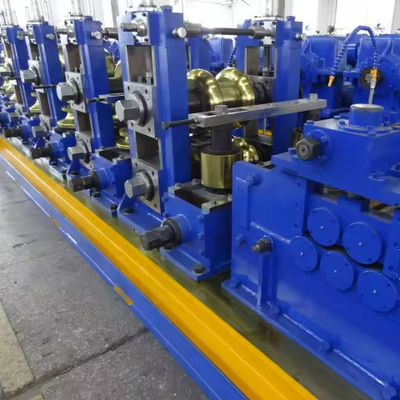 Wall Thickness of welded tube 1.5-4.5mm Nanyang Long Service Life Round Pipe Making Machinery Steel Tube Mill