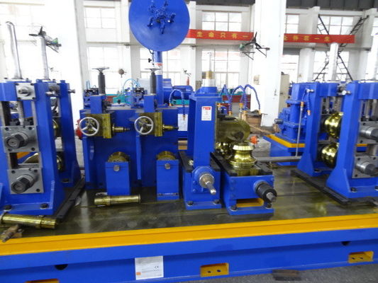 Wall Thickness of welded tube 1.5-4.5mm Nanyang Long Service Life Round Pipe Making Machinery Steel Tube Mill