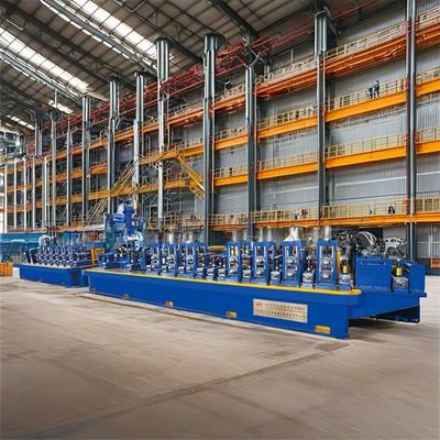 660000W Power Nanyang Carbon Steel Tube Mill Processing Line ERW Pipe Machine for Energy Mining Applications