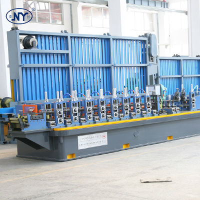 Nanyang Galvanize Steel Pipe Making Machine for Square Oval Round Tube Mill at High Welding Speed and 45KW Main Motor Power
