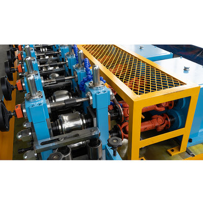 Nanyang Galvanize Steel Pipe Making Machine for Square Oval Round Tube Mill at High Welding Speed and 45KW Main Motor Power