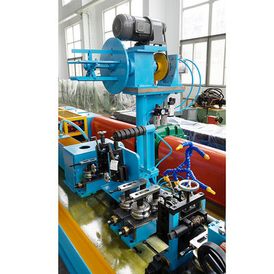 Nanyang Galvanize Steel Pipe Making Machine for Square Oval Round Tube Mill at High Welding Speed and 45KW Main Motor Power