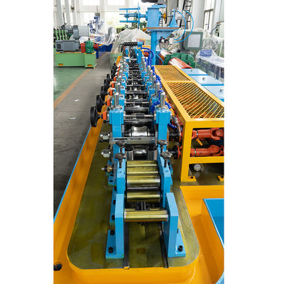 Nanyang Galvanize Steel Pipe Making Machine for Square Oval Round Tube Mill at High Welding Speed and 45KW Main Motor Power