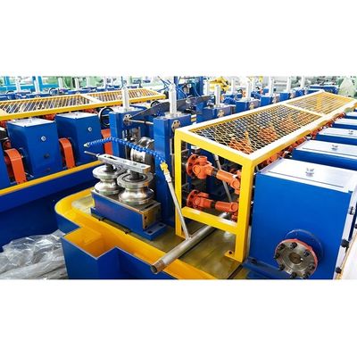 Round / Square / Rectangle / Oval Pipe Shape Full Automatic Carbon Steel ERW Pipe Making Machine with 32900t Annual Output