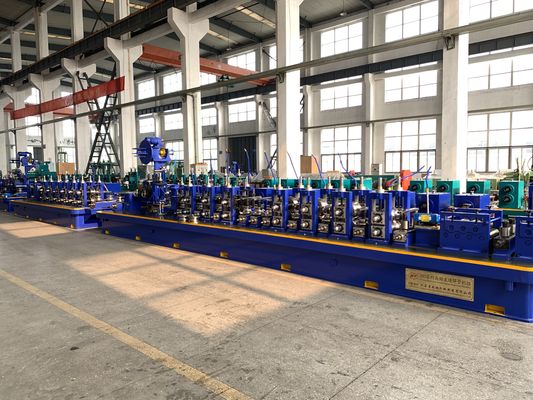 Nanyang Fully Automatic Carbon ERW Steel Tube Mill Test Certificate Energy Supply Pipe Pipe Mill Pipe Making Machinery