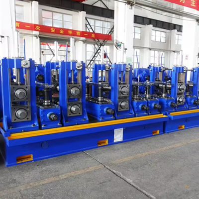 Nanyang Machinery Professional for API ERW Steel Tube Production Mill Line Pipe Making Machine High Frequency Power 500KW