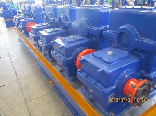 Nanyang Machinery Professional for API ERW Steel Tube Production Mill Line Pipe Making Machine High Frequency Power 500KW