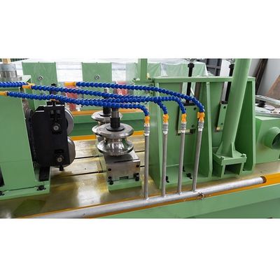 Full Automatic Construction Industries ERW Pipe Making Machine New Condition Carbon Steel Iron Pipe Making Machinery