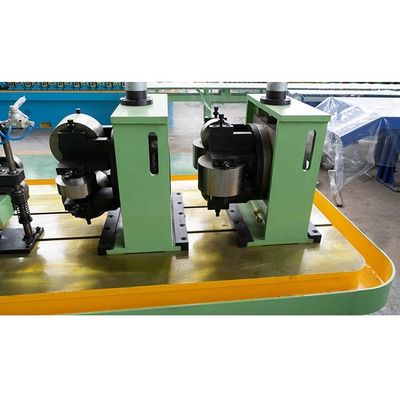 Full Automatic Construction Industries ERW Pipe Making Machine New Condition Carbon Steel Iron Pipe Making Machinery