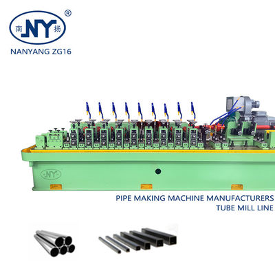 Nanyang Automatic Stainless Steel/Ms Pipe Tube Mill Machine Making SS Square/Round Pipes