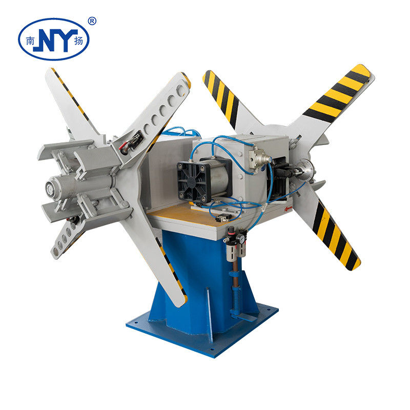 508mm Inner Diameter of Steel Coil Nanyang Hydraulic Pneumatic Expansion Rotation Uncoiler Steel Decoiling Machine