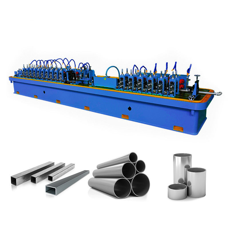 High Frequency Welding ERW Tube Mill Line for Round / Square / Rectangular Oval Steel Pipe at 30-110M/Min Milling Speed
