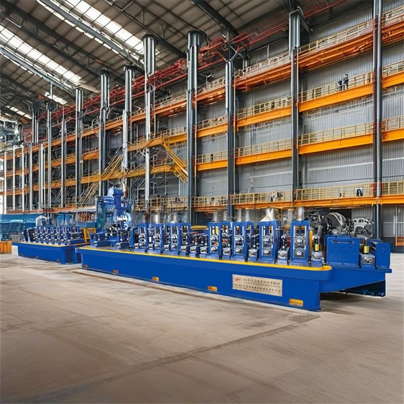 660000W Power Nanyang Carbon Steel Tube Mill Processing Line ERW Pipe Machine for Energy Mining Applications
