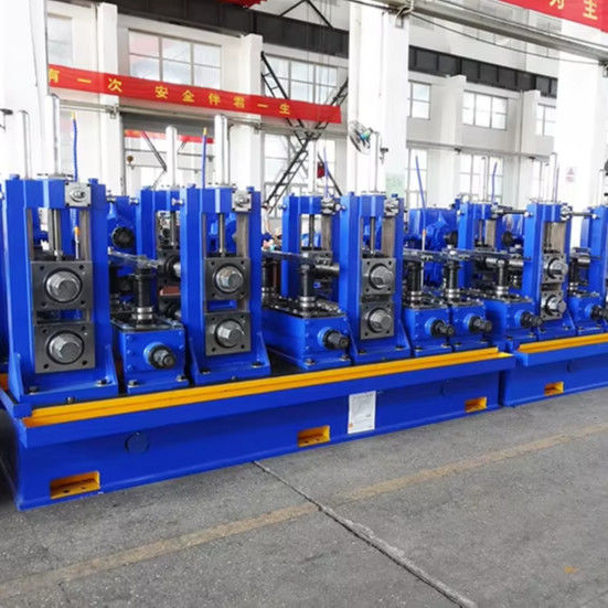 Nanyang Machinery Professional for API ERW Steel Tube Production Mill Line Pipe Making Machine High Frequency Power 500KW