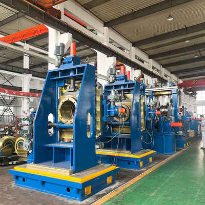 Automatic Weld Tube Mill Round Square Pipe Roll Forming Machine for Construction Works